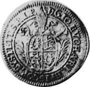 Germany 4 Kreuzer (Batzen) 1694 GFN KM# 42 Eichstätt / Bishopric / Regular Coinage coin obverse