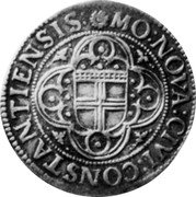 Germany 6 Batzen (24 Kreuzer) 1627 KM# 136 Constance Free City coin obverse