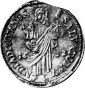 Germany Batzen 1633 KM# 6.1 Franconia Duchy / Regular Coinage coin reverse