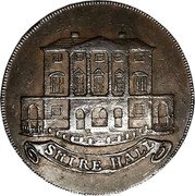 UK 1/2 Penny (Essex. Chelmsford. Clachar & Co) SHIRE HALL coin reverse UK 1/2 Penny (Essex. Chelmsford. Clachar & Co) SHIRE HALL coin reverse