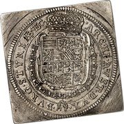 Austria 1/2 Thaler Ferdinand II Graz. Klippe 1634  ARCHI AVST DVX BVRG STYRIÆ ETC coin reverse Austria 1/2 Thaler Ferdinand II Graz. Klippe 1634  ARCHI AVST DVX BVRG STYRIÆ ETC coin reverse
