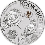Australia 1 Dollar (Australian Kookaburra. Colored Privy Mark) 2023 1 OZ 9999 SILVER KOOKABURRA P WR coin reverse Australia 1 Dollar (Australian Kookaburra. Colored Privy Mark) 2023 1 OZ 9999 SILVER KOOKABURRA P WR coin reverse