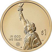 USA 1 Dollar (Ransom Olds’ Patent for the Assembly Line Concept) $1 IN GOD WE TRUST PH JK coin obverse USA 1 Dollar (Ransom Olds’ Patent for the Assembly Line Concept) $1 IN GOD WE TRUST PH JK coin obverse