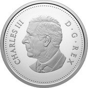 Canada 1 Dollar Tomb of the Unknown Soldier 25th Anniversary 2025 CHARLES III D G REX SR coin obverse Canada 1 Dollar Tomb of the Unknown Soldier 25th Anniversary 2025 CHARLES III D G REX SR coin obverse