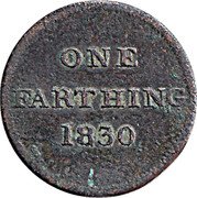 UK One Farthing (Glasgow Retailers Token) ONE FARTHING 1830 coin reverse UK One Farthing (Glasgow Retailers Token) ONE FARTHING 1830 coin reverse