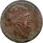 UK 1 Farthing (Robert Orchard) ROBERT ORCHARD GROCER & TEA DEALER NO 34 GREEK ST. CORNER CHURCH ST. SOHO LONDON 1804 coin obverse