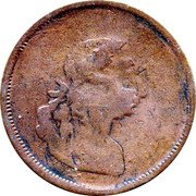 Ireland 1 Penny (George III Token) ONE PENNY TOKEN coin obverse