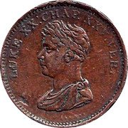 Ireland 1 Penny (Luke Chapter XX. Verse XXV) LUKE XX: CHAP. XXV. VER. coin obverse Ireland 1 Penny (Luke Chapter XX. Verse XXV) LUKE XX: CHAP. XXV. VER. coin obverse