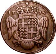 Malta 1 Scudo (Emmanuel de Rohan Pattern) KM# Pn4 17 76 S. 1. coin reverse Malta 1 Scudo (Emmanuel de Rohan Pattern) KM# Pn4 17 76 S. 1. coin reverse