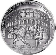 France 10 Euro (Colosseum. Historic centre of Rome) CENTRE HISTORIQUE DE ROME CENTRO STORICO DI ROMA 2025 RF coin obverse France 10 Euro (Colosseum. Historic centre of Rome) CENTRE HISTORIQUE DE ROME CENTRO STORICO DI ROMA 2025 RF coin obverse