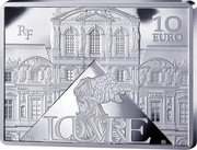 France 10 Euro (Marten Soolmans and Oopjen Coppit. Rembrandt. Colored) LOUVRE RF 10 EURO coin obverse France 10 Euro (Marten Soolmans and Oopjen Coppit. Rembrandt. Colored) LOUVRE RF 10 EURO coin obverse