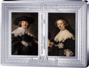 France 10 Euro (Marten Soolmans and Oopjen Coppit. Rembrandt. Colored) MARTEN SOOLMANS & OOPJEN COPPIT REMBRANDT 2025 coin reverse France 10 Euro (Marten Soolmans and Oopjen Coppit. Rembrandt. Colored) MARTEN SOOLMANS & OOPJEN COPPIT REMBRANDT 2025 coin reverse