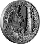 Canada 175 Dollars (Predator or Prey in Shadow Box) JC CANADA 2025 coin reverse Canada 175 Dollars (Predator or Prey in Shadow Box) JC CANADA 2025 coin reverse