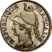 France 2 Decimes (Pattern by Lorthior) REPUBLIQUE FRANÇAISE LOR. F. coin obverse France 2 Decimes (Pattern by Lorthior) REPUBLIQUE FRANÇAISE LOR. F. coin obverse