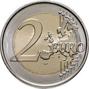 Malta 2 Euro (Maltese Ox) 2 EURO LL coin reverse