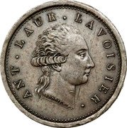 France 2 Francs (Pattern at Module Gengembre Process) ANT. LAUR. LAVOISIER. coin obverse