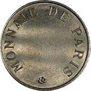 France 2 Francs (Test Strike for the 2 Franc Semeuse) MONNAIE DE PARIS coin obverse