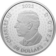 Canada 20 Dollars (Commemorating Black History. Hogan’s Alley) CHARLES III D G REX 20 DOLLARS 2025 SR coin obverse Canada 20 Dollars (Commemorating Black History. Hogan’s Alley) CHARLES III D G REX 20 DOLLARS 2025 SR coin obverse