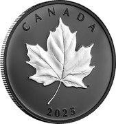 Canada 20 Dollars (Elegant Maple) DK CANADA 2025 coin reverse Canada 20 Dollars (Elegant Maple) DK CANADA 2025 coin reverse