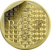 France 2500 Euro (The Louis d'Or) RF 2500 € coin obverse