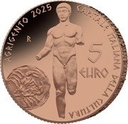 Italy 5 Euro (Agrigento) AGRIGENTO 2025 CAPITALE ITALIANA DELLA CULTURA 5 EURO R coin reverse Italy 5 Euro (Agrigento) AGRIGENTO 2025 CAPITALE ITALIANA DELLA CULTURA 5 EURO R coin reverse