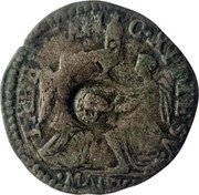 Italy 5 Soldi (Parpagliola. Ferdinando. With Head of Virgil Countermark) TABER SANG XPI IESV MANTVA coin obverse Italy 5 Soldi (Parpagliola. Ferdinando. With Head of Virgil Countermark) TABER SANG XPI IESV MANTVA coin obverse