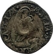 Italy 5 Soldi (Parpagliola. Ferdinando. With Head of Virgil Countermark) MARIA MATER GRATIÆ coin reverse Italy 5 Soldi (Parpagliola. Ferdinando. With Head of Virgil Countermark) MARIA MATER GRATIÆ coin reverse