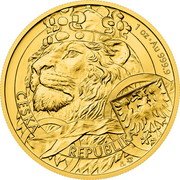 Niue 50 Dollars (Czech Lion Left. Bullion) ČESKÁ REPUBLIKA ♛Čᴍ XP 1 OZ AU 999.9 coin reverse Niue 50 Dollars (Czech Lion Left. Bullion) ČESKÁ REPUBLIKA ♛Čᴍ XP 1 OZ AU 999.9 coin reverse