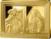 France 50 Euro (Marten Soolmans and Oopjen Coppit. Rembrandt) MARTEN SOOLMANS & OOPJEN COPPIT REMBRANDT 2025 coin reverse France 50 Euro (Marten Soolmans and Oopjen Coppit. Rembrandt) MARTEN SOOLMANS & OOPJEN COPPIT REMBRANDT 2025 coin reverse