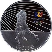 Moldova 50 Lei (Freestyle Wrestling) MOLDOVA LUPTE LIBERE coin reverse Moldova 50 Lei (Freestyle Wrestling) MOLDOVA LUPTE LIBERE coin reverse