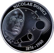 Moldova 50 Lei (Nicolae Donici 150th Birth Anniversary) NICOLAE DONICI 1874-1960 coin reverse