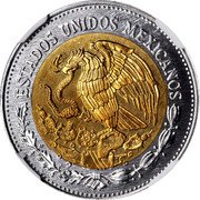 Mexico 500 Pesos (Pattern. Madero Type 5) ESTADO UNIDOS MEXICANOS coin obverse Mexico 500 Pesos (Pattern. Madero Type 5) ESTADO UNIDOS MEXICANOS coin obverse