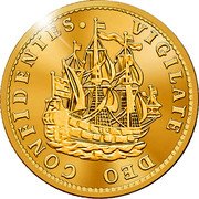 Netherlands 6 Stuiver (1705 Scheepjesschelling. Piedfort) VIGILATE DEO CONFIDENTES coin reverse Netherlands 6 Stuiver (1705 Scheepjesschelling. Piedfort) VIGILATE DEO CONFIDENTES coin reverse