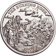 Niue Half Dollar (Bible Stories. The Burning Bush) THE BURNING BUSH 2025 coin reverse Niue Half Dollar (Bible Stories. The Burning Bush) THE BURNING BUSH 2025 coin reverse
