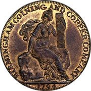 UK Halfpenny Birmingham Coining And Copper Company 1794  BIRMINGHAM COINING AND COPPER COMPANY 1794 coin obverse UK Halfpenny Birmingham Coining And Copper Company 1794  BIRMINGHAM COINING AND COPPER COMPANY 1794 coin obverse