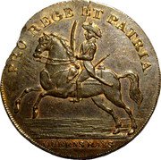 UK Halfpenny (Somerset. Bridgwater. Queen's Bays) PRO REGE ET PATRIA QUEENS BAYS coin reverse UK Halfpenny (Somerset. Bridgwater. Queen's Bays) PRO REGE ET PATRIA QUEENS BAYS coin reverse