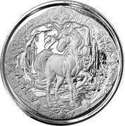 Fiji One Dollar (Mythical Creatures. Unicorn)  coin reverse Fiji One Dollar (Mythical Creatures. Unicorn)  coin reverse