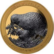 New Zealand Two Dollars (Little Spotted Kiwi) TWO DOLLARS LITTLE SPOTTED KIWI APTERYX OWENII coin reverse New Zealand Two Dollars (Little Spotted Kiwi) TWO DOLLARS LITTLE SPOTTED KIWI APTERYX OWENII coin reverse