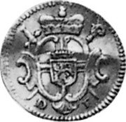 Germany 1/2 Petermenger 1750 DF KM# 256 Trier / Archbishopric / Regular Coinage coin obverse