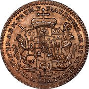 Germany 1/32 Thaler 1756 KM# 265 Trier / Archbishopric / Regular Coinage coin obverse