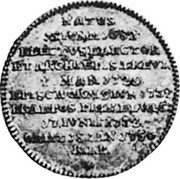 Germany 1/32 Thaler 1756 KM# 266 Trier / Archbishopric / Regular Coinage coin reverse