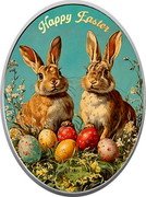 Niue 1 Dollar (Happy Easter) HAPPY EASTER coin reverse Niue 1 Dollar (Happy Easter) HAPPY EASTER coin reverse