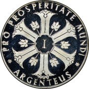 Germany 1 Ducat (Argenteus Issues. Pope Pius XII) X# M38 I PRO PROSPERITATE MUNDI 1000 ARGENTEUS coin obverse Germany 1 Ducat (Argenteus Issues. Pope Pius XII) X# M38 I PRO PROSPERITATE MUNDI 1000 ARGENTEUS coin obverse