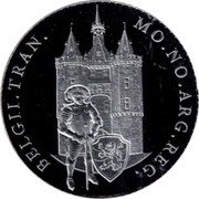 Netherlands 1 Ducat (Sassenpoort) MO.NO.ARG.REG.BELGII.TRAN. coin reverse Netherlands 1 Ducat (Sassenpoort) MO.NO.ARG.REG.BELGII.TRAN. coin reverse