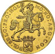 Netherlands 1 Ducaton (10 Ducats Weight Coin) MO : NO : ARG : CONFŒ : BELG : PRO : HOL coin obverse Netherlands 1 Ducaton (10 Ducats Weight Coin) MO : NO : ARG : CONFŒ : BELG : PRO : HOL coin obverse