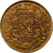 Netherlands 1 Ducaton (Silver Rider 12 Ducat Weight) KM# Pn17 CONCORDIA RES PARVӔ CRESCUNT 1686 coin reverse Netherlands 1 Ducaton (Silver Rider 12 Ducat Weight) KM# Pn17 CONCORDIA RES PARVӔ CRESCUNT 1686 coin reverse