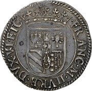 Italy 1 Giulio (Paolo) (Francis Maria II della Rovere) FRANC M II VRB DVX VI ETC coin obverse Italy 1 Giulio (Paolo) (Francis Maria II della Rovere) FRANC M II VRB DVX VI ETC coin obverse