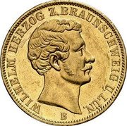 Germany 1 Krone (Pattern) KM# Pn53 WILHELM HERZOG Z. BRAUNSCHWEIG U. LUN. B coin obverse