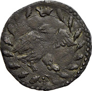 Italy 1 Quattrino (Francis Maria II Eagle. Linear Legend)  coin reverse Italy 1 Quattrino (Francis Maria II Eagle. Linear Legend)  coin reverse