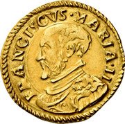 Italy 1 Scudo (Francis Maria II della Rovere Bust) FRANCISCVS MARIA II coin obverse Italy 1 Scudo (Francis Maria II della Rovere Bust) FRANCISCVS MARIA II coin obverse